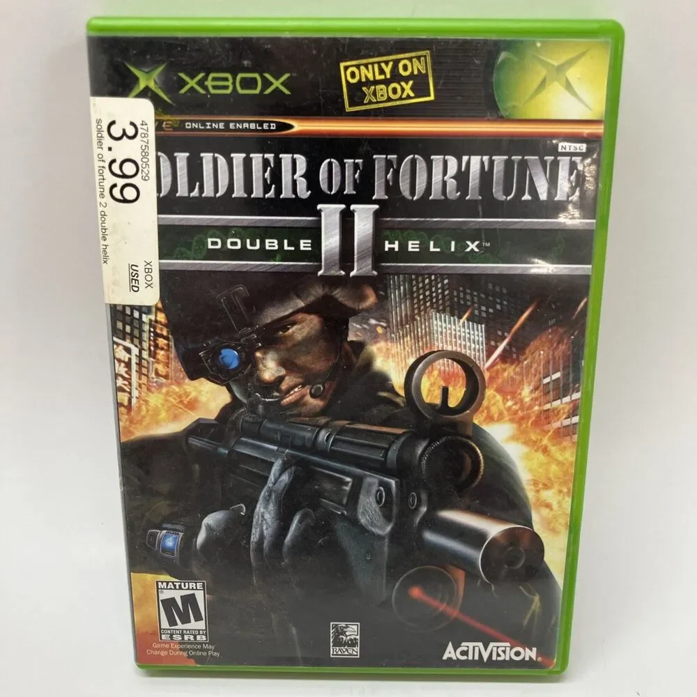Soldier Of Fortune 2 Double Helix Xbox